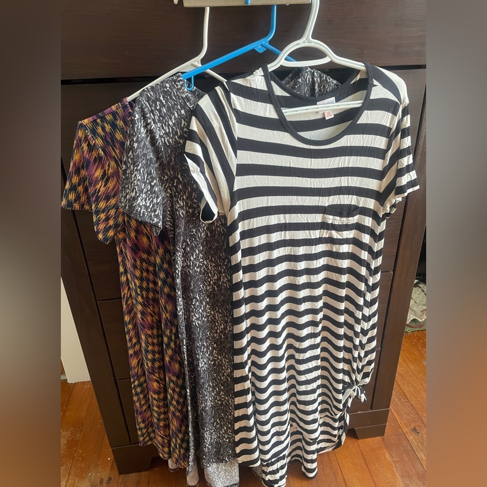 LuLaRoe - THREE dresses!  Midi Dress